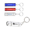 Union Printed, Oval Metal LED Mini Flashlight